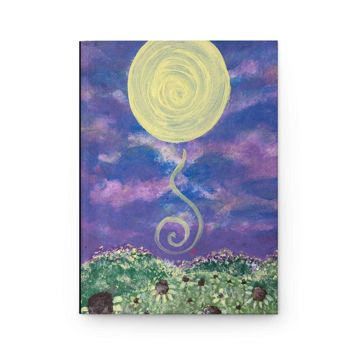 Moonlight Dream Journal — Lined Hardcover Notebook
