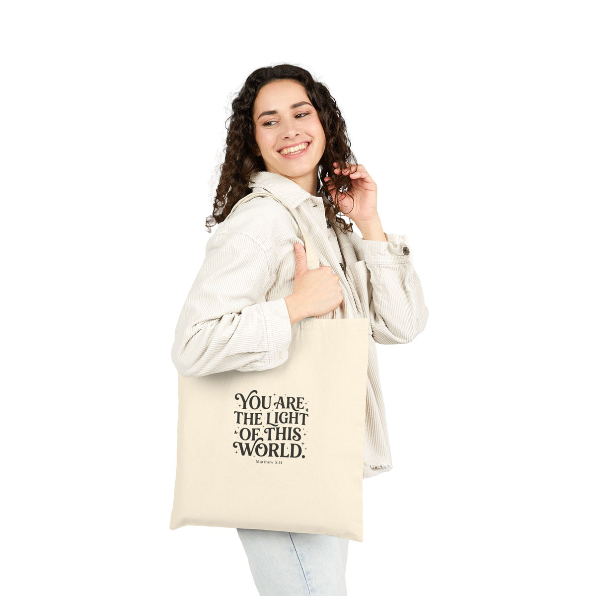 Butterfly "Golden Earth Fairy" Eco-Friendly Tote Bag