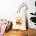Golden Earth Fairy Canvas Tote — Whimsical Eco  Bag