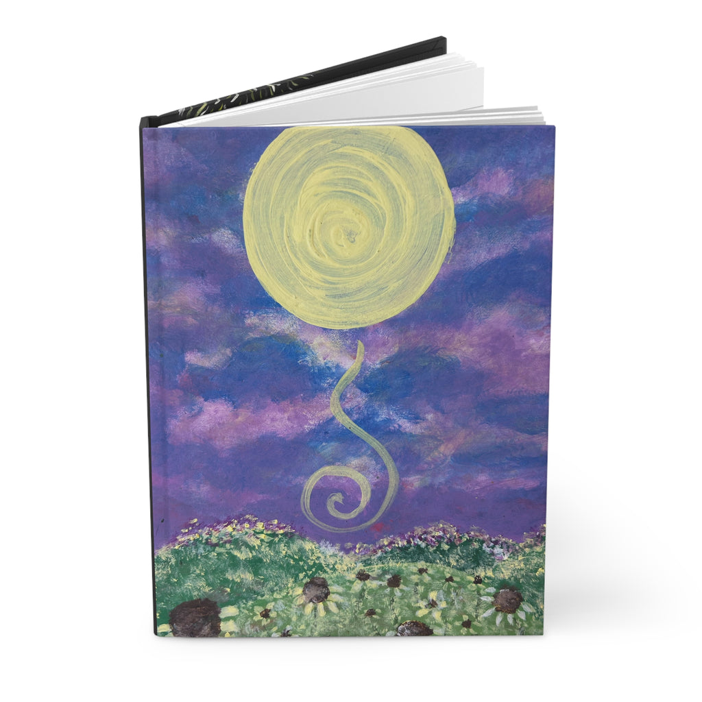 Moonlight Dream Journal — Lined Hardcover Notebook